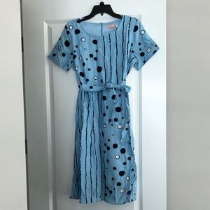 Light Blue Casual Dress